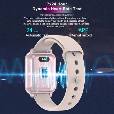 Bluetooth Smart Wristband IP67 Waterproof Blood Pressure Oxygen Monitor Smart Bracelet With Fitness Tracker Sport Wristband - Korvel