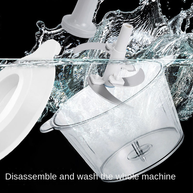 Manual Garlic Press & Food Processor for Home Cooking