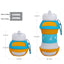 Botella de Agua Plegable de Silicona Portátil para Actividades al Aire Libre