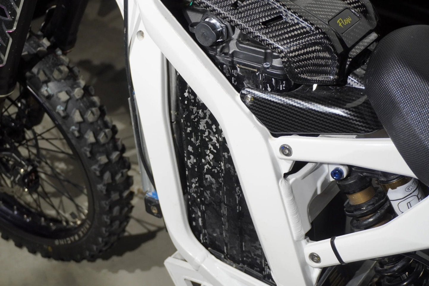 ShadowSlate Black Camouflage E-Bike Battery Wrap