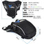 Fashion Motorcycle Drop Leg Bag Hip Bum Fanny Pack Waterproof Motorcycle Bag Outdoor Casual Waist Bag Motorcycle bike Bag Black - Korvel