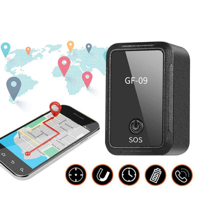 GF09 Locator Elderly And Children Anti-Lost Device Strong Magnetic Installation Free Car Anti-Theft GPS Car Tracking Locator - Korvel