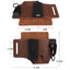 GEBWOLF EDC Leather Multi-Function Pocket Tool Case
