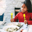Dinneractive car bulldozer excavator fork shovel dining plate children's tableware three sets - Korvel
