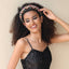 Super Sparkling Diamond Pearl Hair Hoop - Style Baroque Rétro