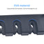 1pc 6-hole fishing rod wall mount, vertical/horizontal display frame - Korvel