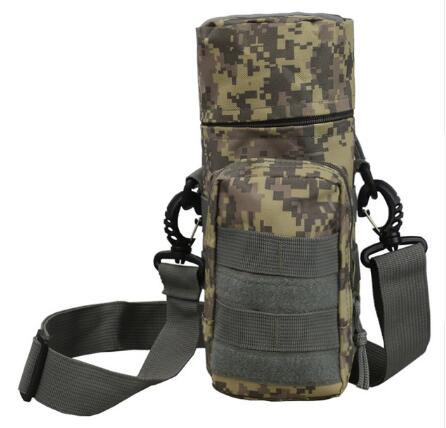 Black Hawk Commandos Tatical Molle Water Bottle Pouch bag H2O Holder Attachment military camouflage pack - Korvel