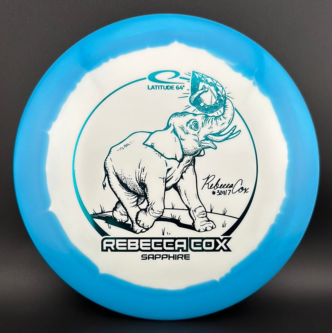 Gold Orbit Sapphire - Rebecca Cox 2024 Tour Series Disc