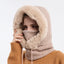 Bonnet d'hiver premium avec écharpe intégrée pour activités de plein air