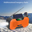 Radio de Emergencia Premium para Exterior con Bluetooth y Carga Solar