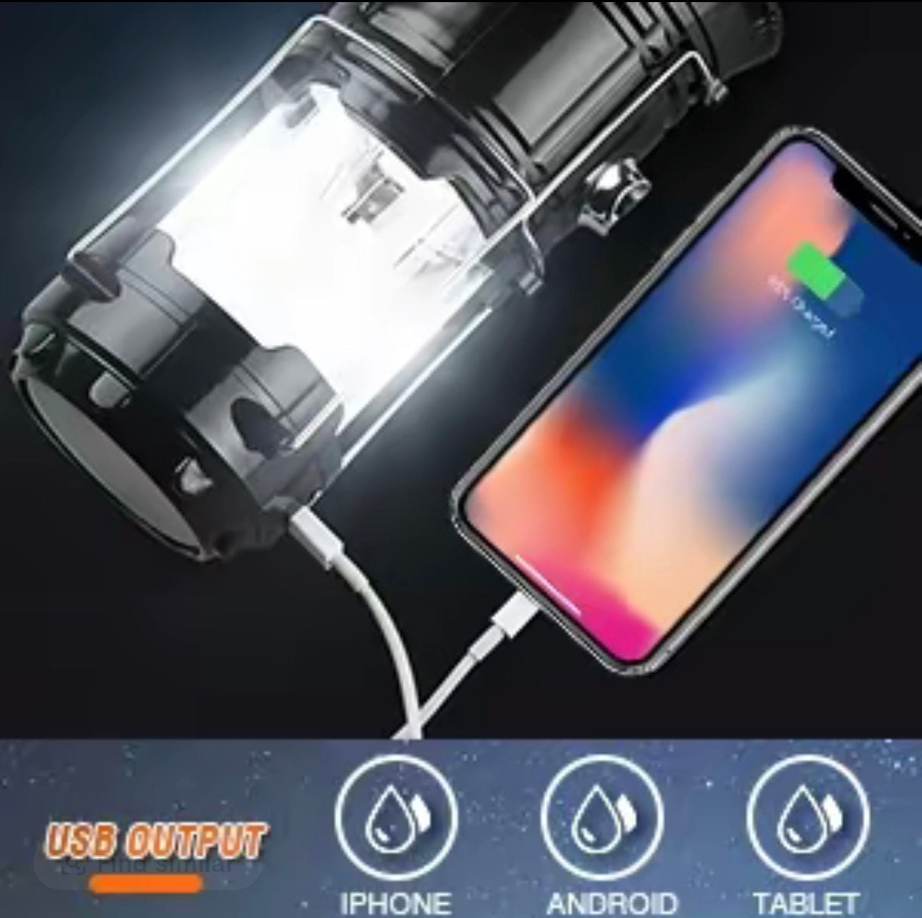 LumaCamp 2-Pack LED Lanterns for Outdoor and Emergency Use