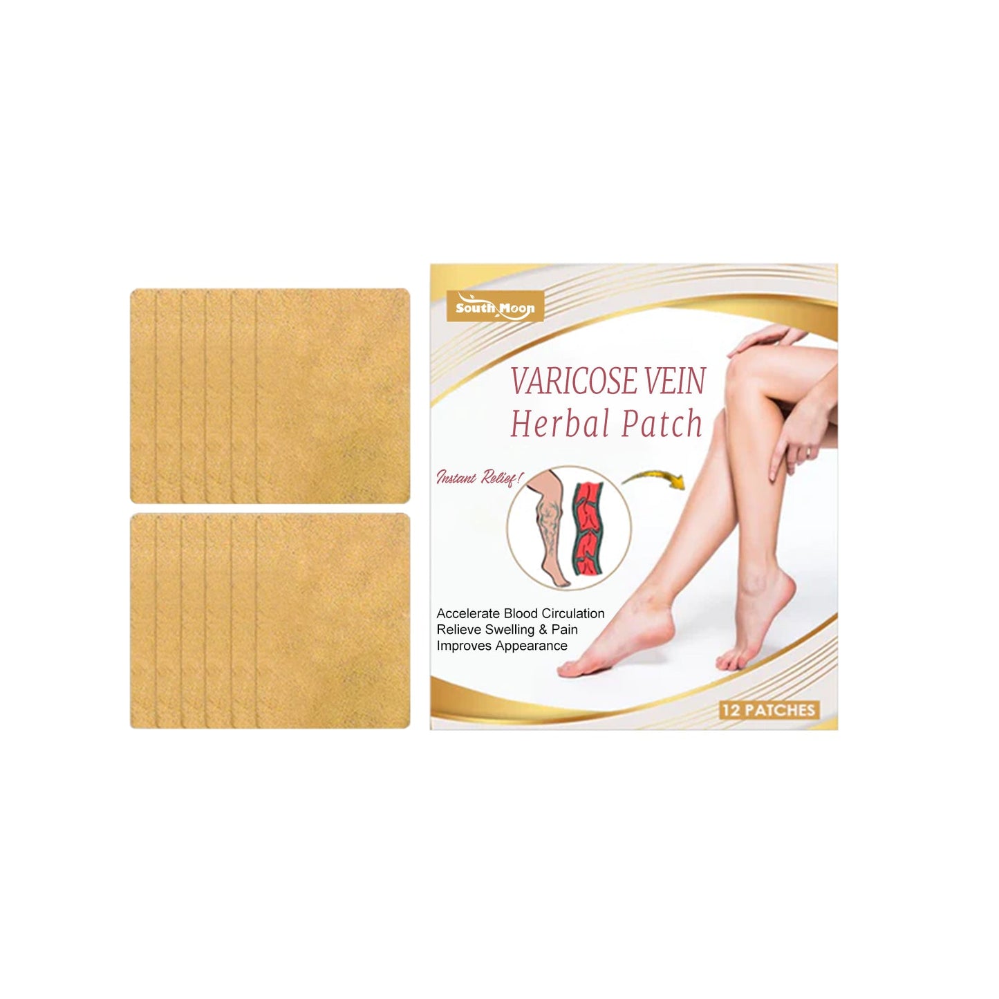 Herbal Patch for Leg Comfort and Care