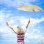 16-rib color rubber & gold aluminum alloy frame: new Chinese retro folding umbrella with sun protection and UV resistance. - Korvel