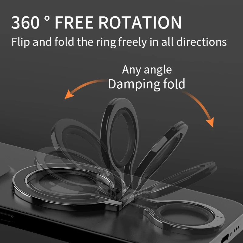 Premium Rotating Finger Ring Holder Stand for Mobile Phones