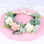 Bandeau Élégant Style Forêt avec Couronne d'Eucalyptus