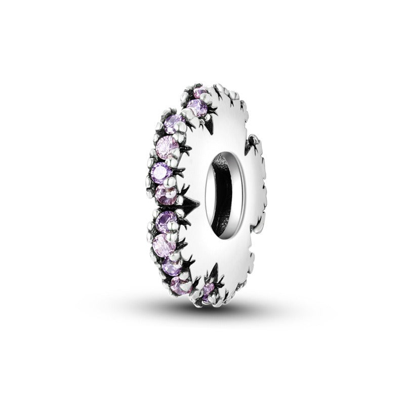 Bracelet Pendentif Perlé Fleurs Élégant