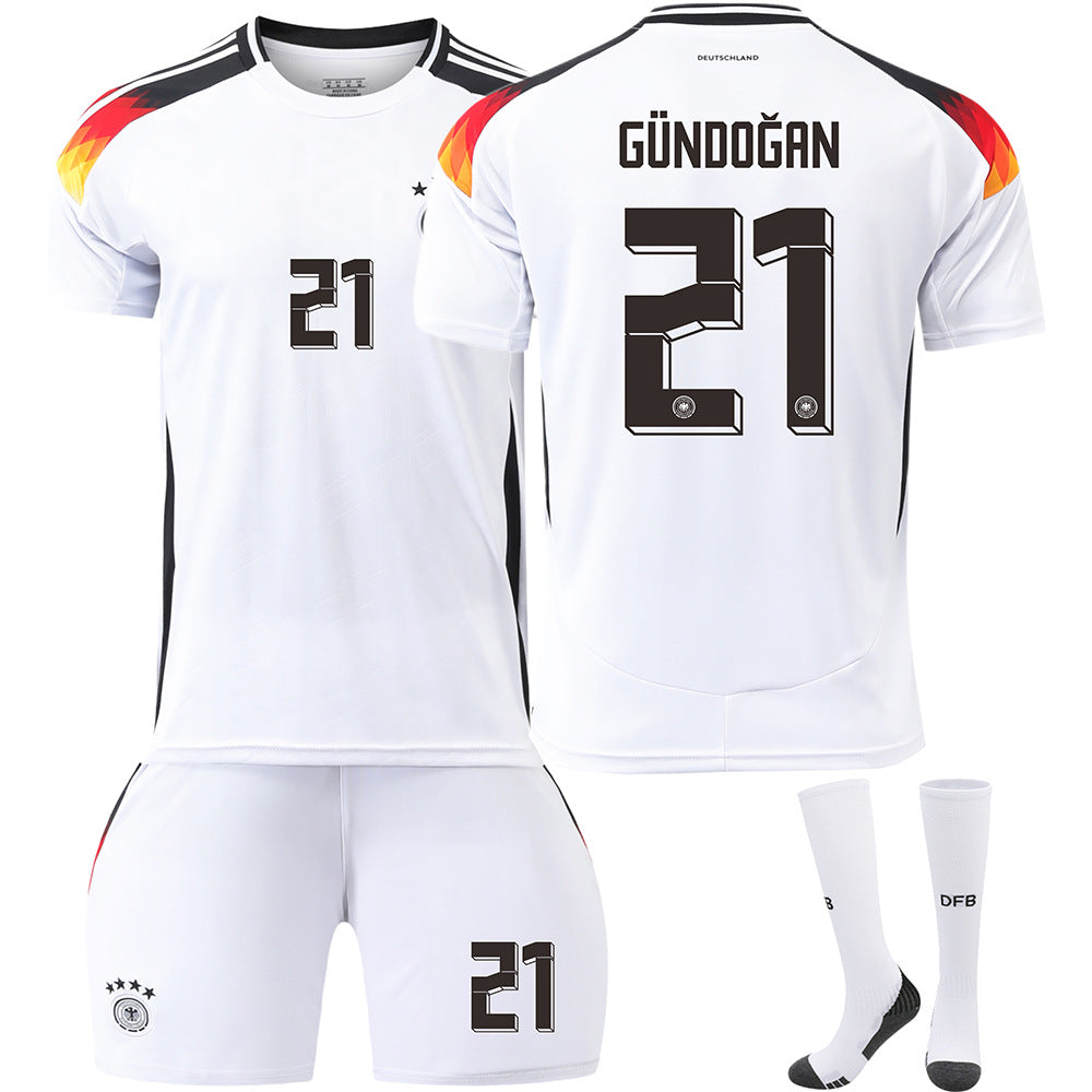 Germany Home No. 13 Muller Jersey - Premium Football Uniform