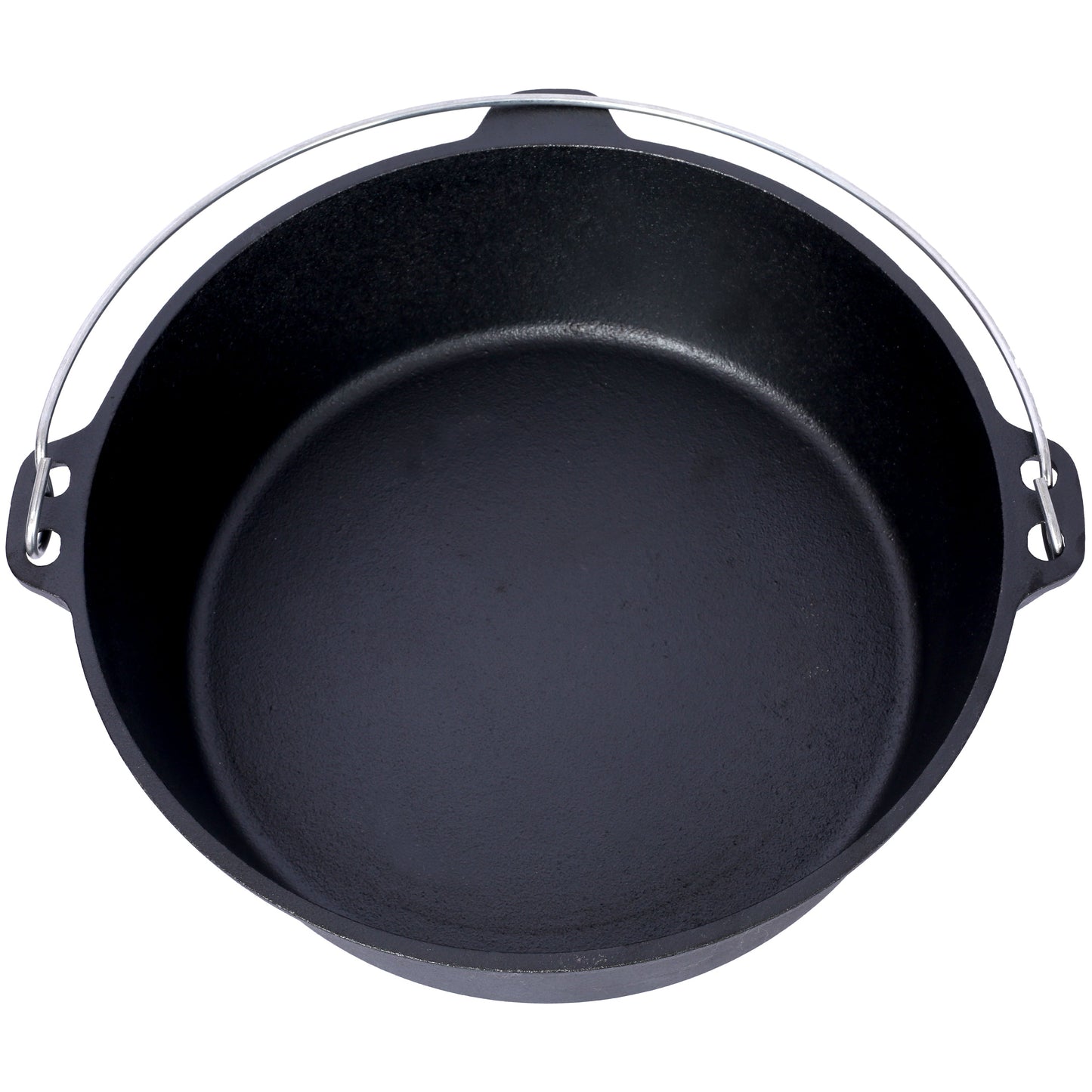 Olla de Hierro Fundido Pre-Sazonada de 8 Cuartos con Tapa