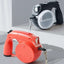 5 In 1 Multifunctional Dog Leash And Collar Custom Waterproof Automatic Led Retractable Dog Leash Poop Bag - Korvel