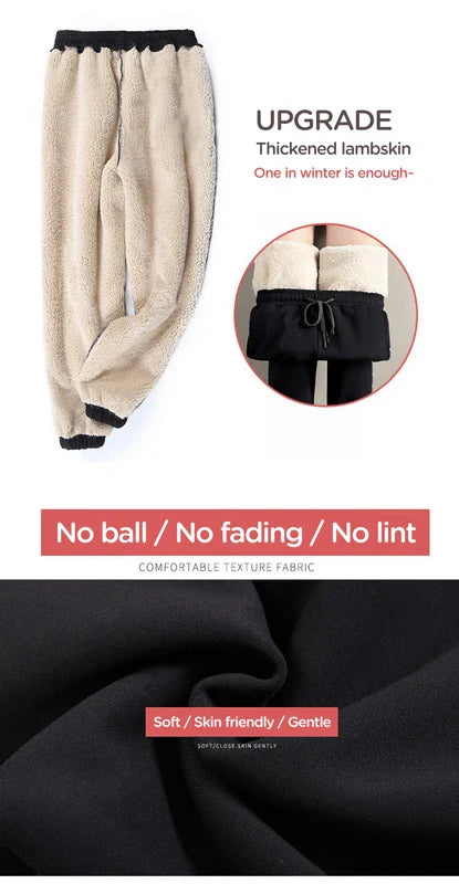 Pantalones de chándal harem lujosos y cómodos con cordón