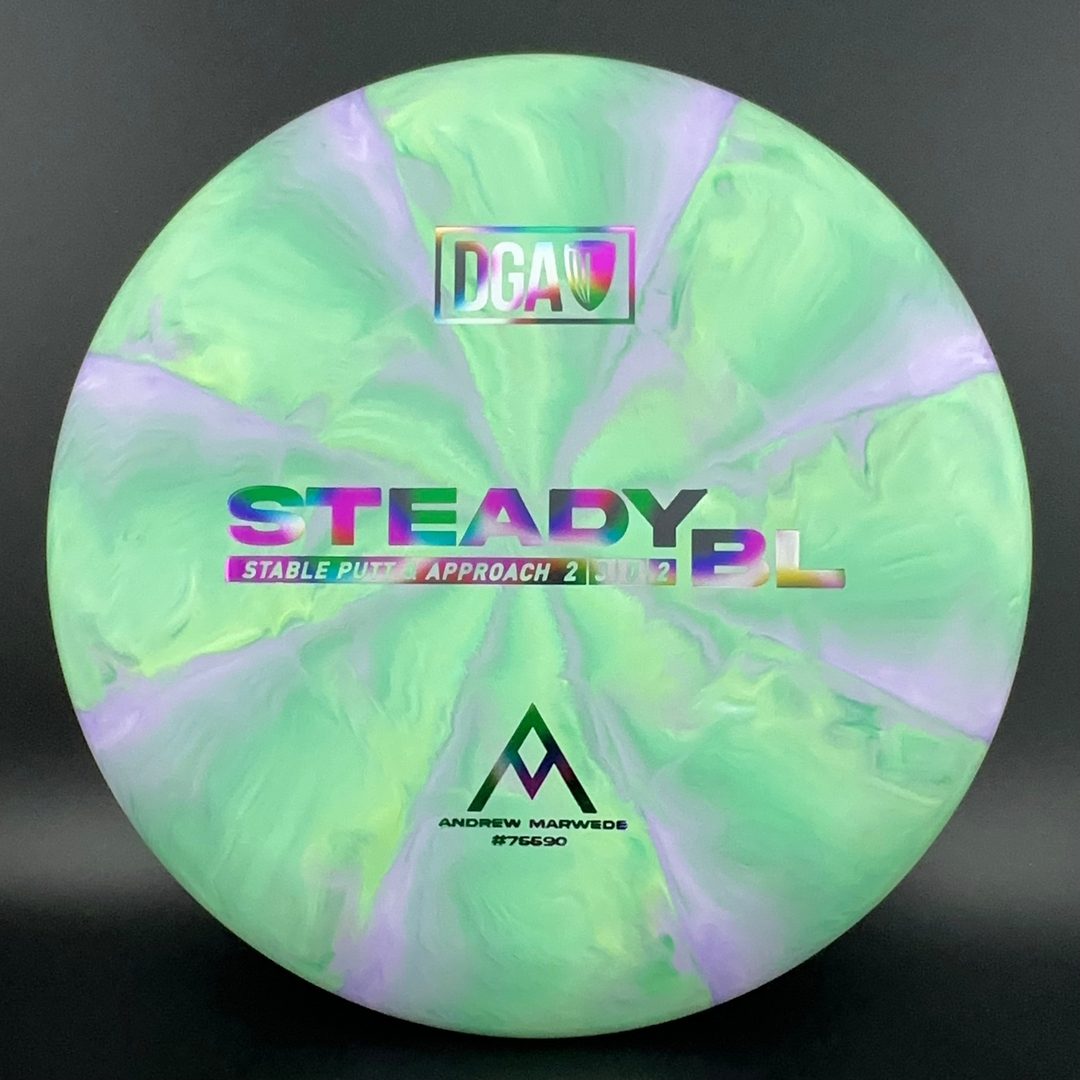 Swirl Stone Steady BL - Andrew Marwede Disc Golf Putter
