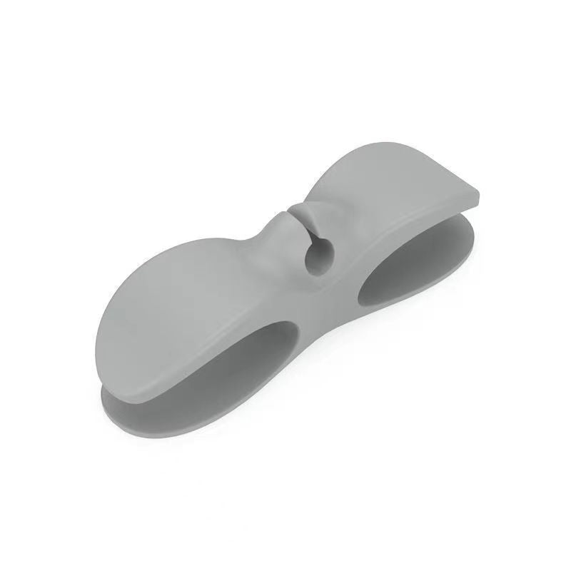 Cable organizer power cord fixing clip kitchen wall mounted plug cord fixing device charger cord storage - Korvel