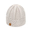 European and American retro style diamond grid coarse needle knitted hat for men and women, fashionable autumn and winter knitted hat - Korvel