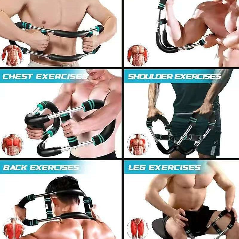 Dispositivo de Fuerza de Brazo Ajustable para Entrenamiento de Pecho