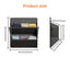 Adhesive RV Shoe Storage Over-Door Rack with Deep Pockets