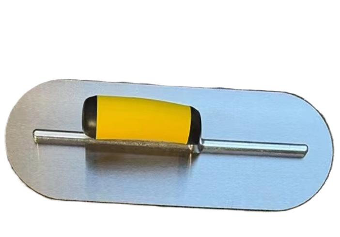 High Quality Stainless Trimming shovel, 35 Cm x 5 cm, very suitable for buckets, slate, plaster, concrete, curved handle, high c - Korvel