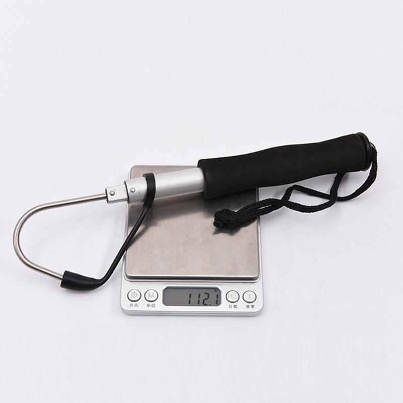 LEO 60cm Telescopic Fishing Gaff Hook Stainless Stee - Korvel