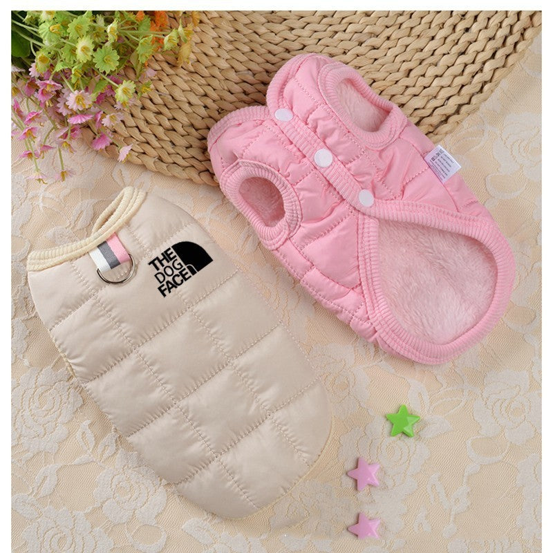 Winter Cotton Dog Vest Jacket for Pets