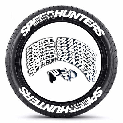 Premium Tire Letter Stickers for Car and Motorcycle Decoration