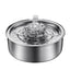 Distributeur d'eau intelligent en acier inoxydable premium pour animaux de compagnie