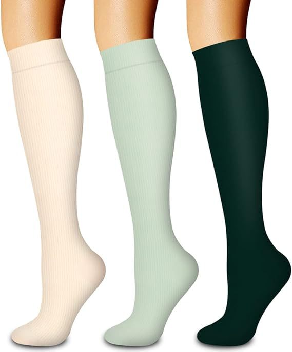Sports pressure socks long tube socks calf socks compression socks skipping rope elastic cycling socks - Korvel