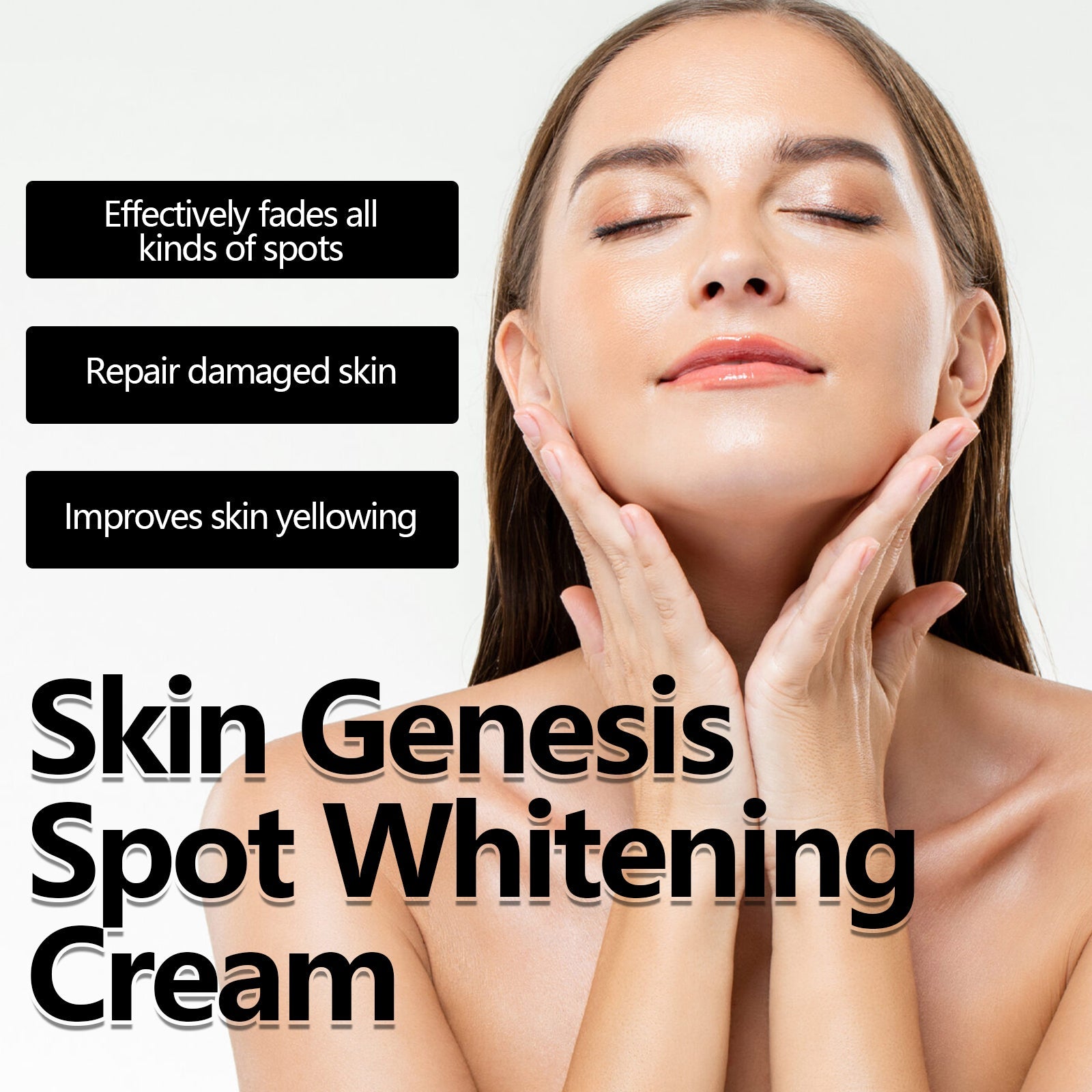 Skin Genesis Spot Whitening Cream, Moisturizing and rejuvenating Skin Whitening body Skin care cream - Korvel