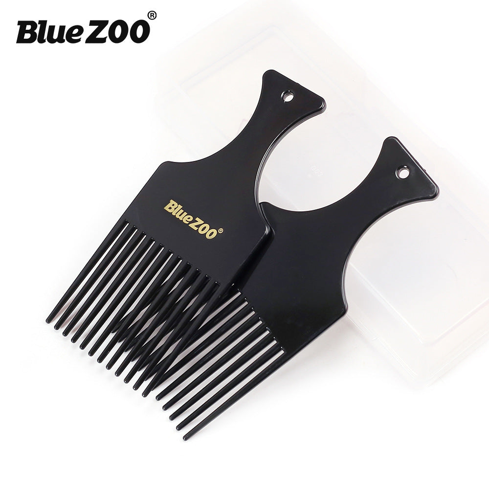 Peigne de coiffure rétro pour hommes Blue ZOO