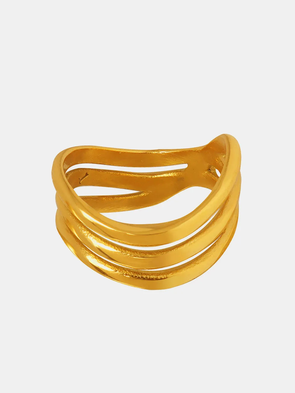 Non fading personalized fashionable light luxury versatile ring accessories for women - Korvel
