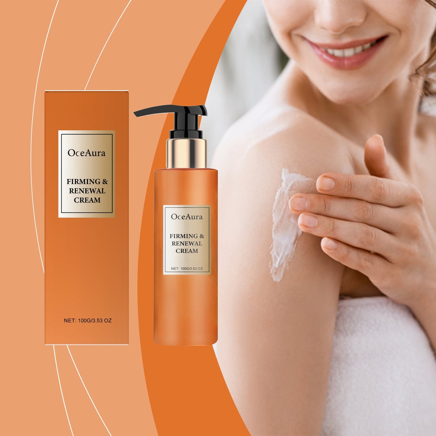 Crema Corporal Premium Reafirmante para Hidratación y Nutrición