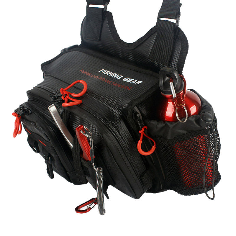 Multi Functional Waterproof Road Sub Bag Fly Fishing Bag Wood Shrimp Bag - Korvel