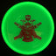 Active Glow Premium Sensei - Undead Samurai 2 Disc Golf Disc