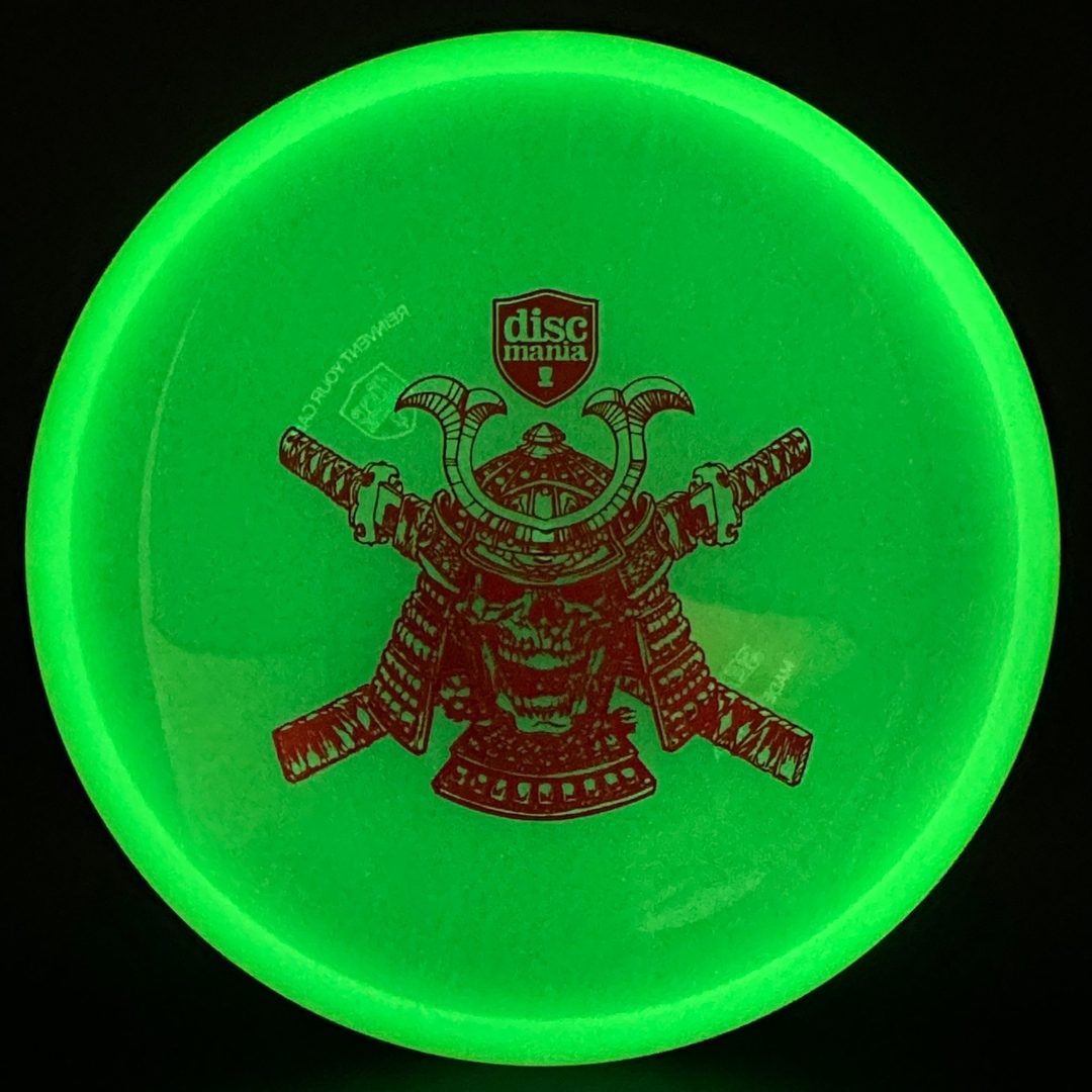 Active Glow Premium Sensei - Undead Samurai 2 Disc Golf Disc