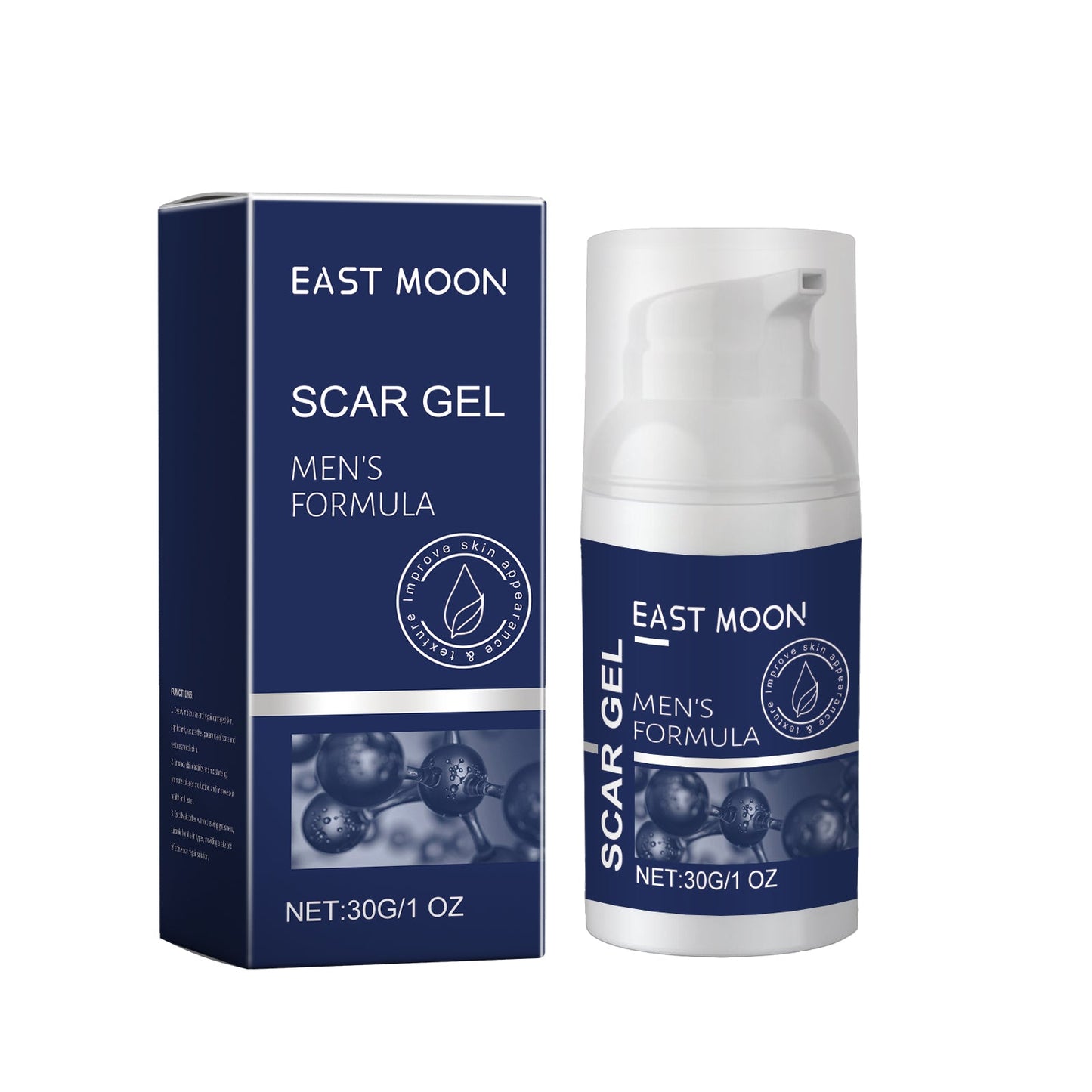 Men's Skin Care Gel Smooth Skin Moisturizing Moisturizing Light Line Nourishing Care Gel - Korvel