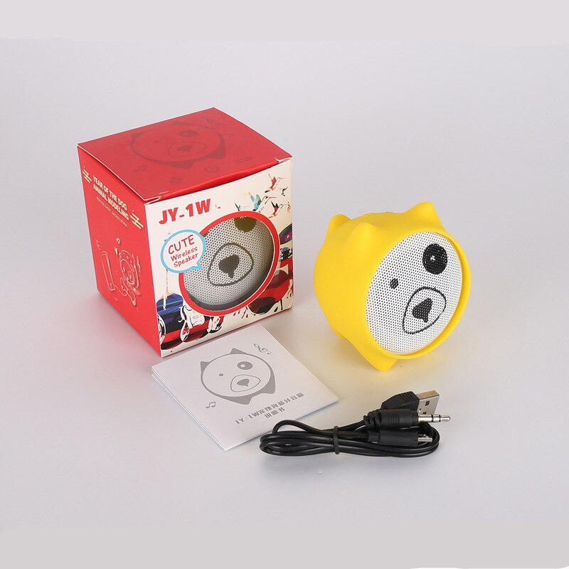 Haut-parleur Bluetooth Cartoon Créatif - Haut-parleur Mini Sans Fil TWS