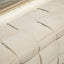 Ottomana de Almacenamiento Tapizada COOLMOR - Beige