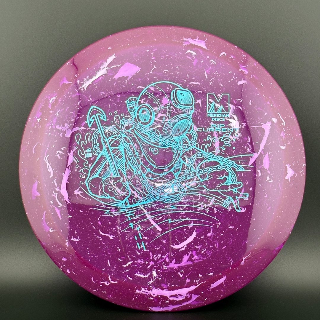 Marbled Clarus Rip Current Disc Golf Driver