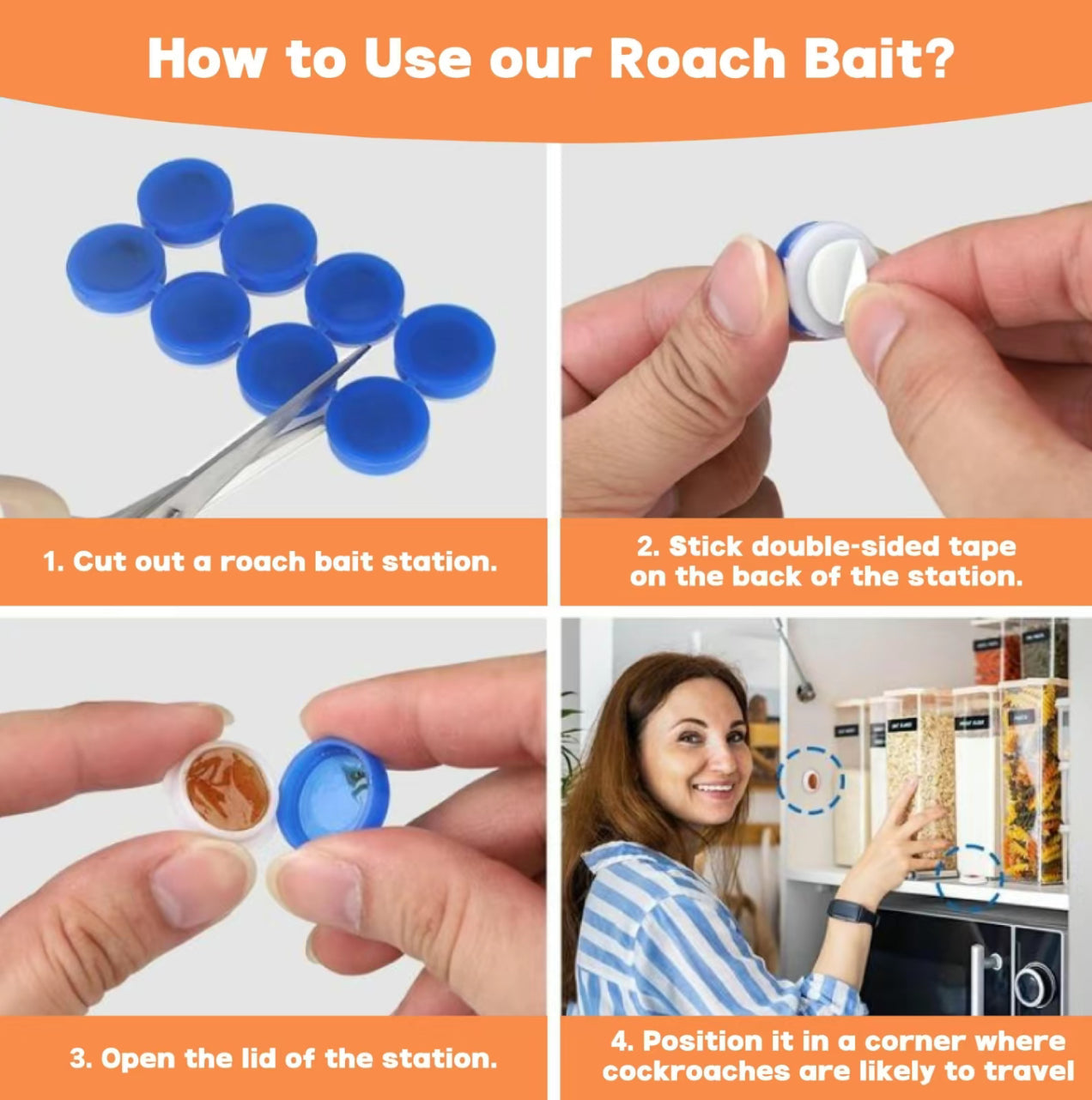 RoachGuard Gel Bait - Effective Cockroach Control