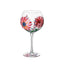 Nordic Colored Glass Wine Glasses Creative Hand-Painted Flowers Wine Glass Household Painted Goblet Crystal Champagne Drinkware - Korvel