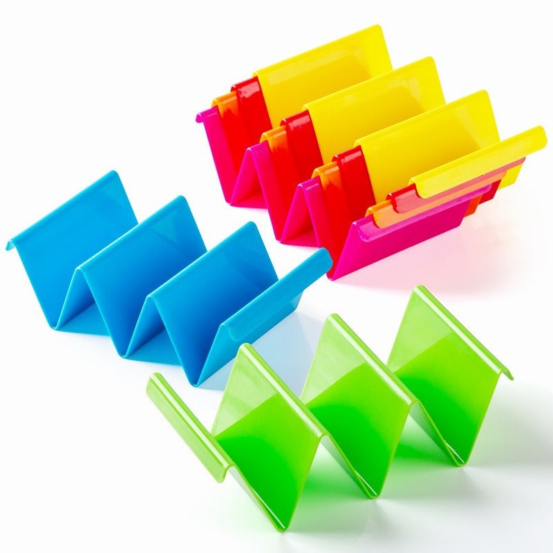 Plateau de Présentation de Gâteau en Tour Wavy Multicolore