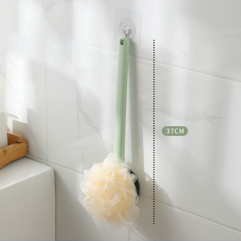 Japanese Style Long Handle Bath Brush with Soft Hair